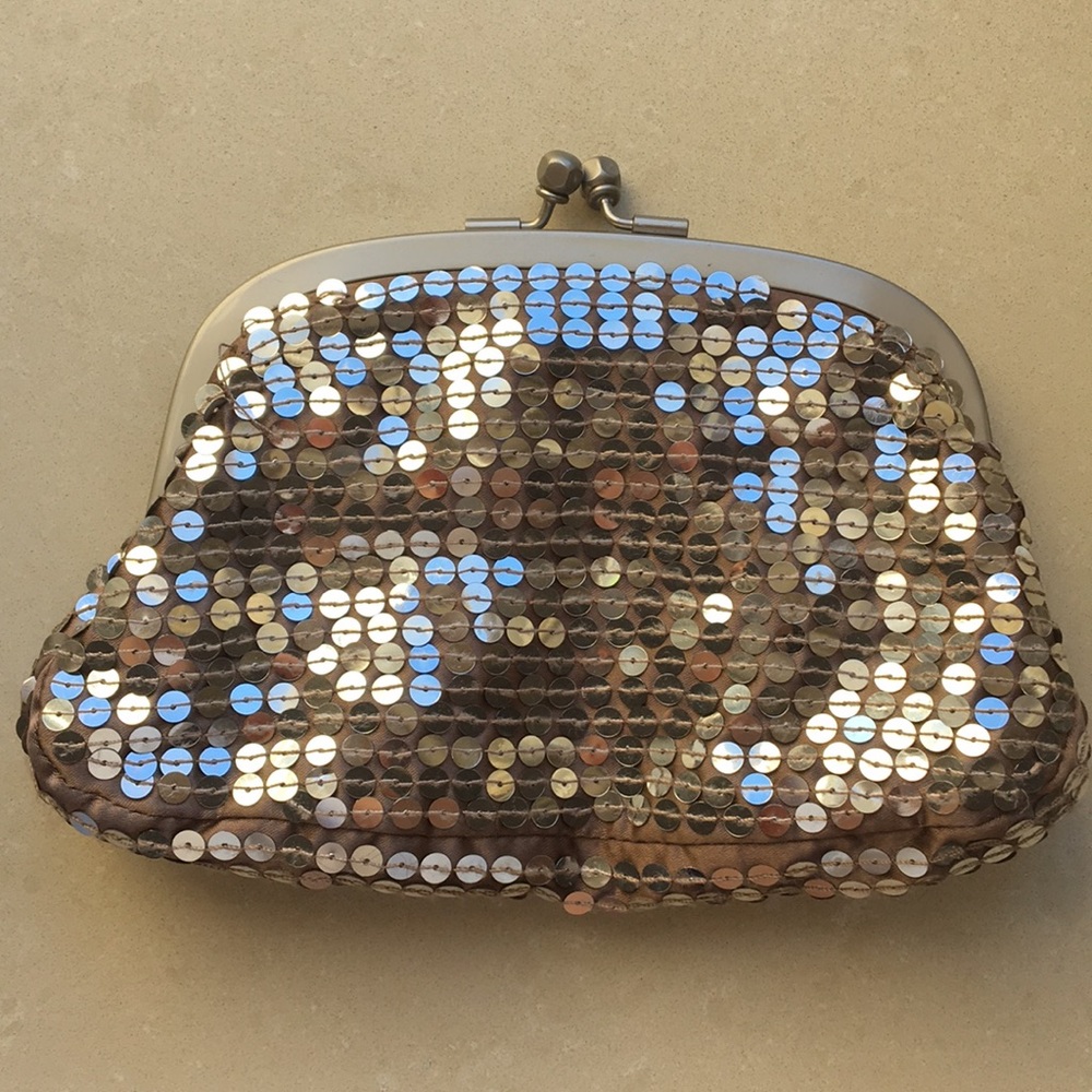 Perfect little silver clutch